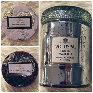 VOLUSPA LUXURY CANDLES BUNDLE
